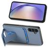 C1-11 for Samsung Galaxy A13 5G/A04s 4G (164.7 x 76.7 x 9.1 mm) Case Folding Kickstand Leather Coated TPU Phone Cover