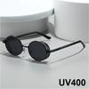 New Round Metal-Frame UV400 Sunglasses Street Style Ultralight Frame Sun Glasses Stylish Outdoor Driving Anti-UV Eyewear Unisex