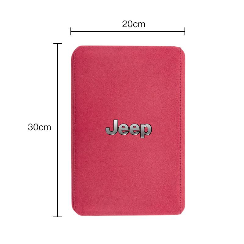 Jeep Car Armrest Mats Memory Foam Arm Rest Cushion For Jeep Renegade Compass Grand Cherokee Wrangler Patriot Rubicon Liberty ALR1