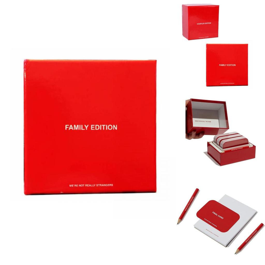 Were Not Really Strangers Couples Edition Kartenspiel für emotionale Reflexion und Kommunikation