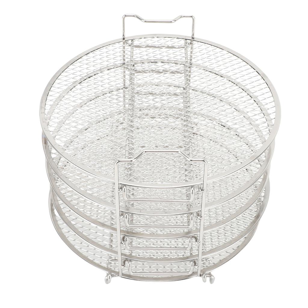 5patrovný stojan na dehydrátor vhodný pro Foodi 6,5qt 8qt stohovatelný nerezový rošt na dehydrátor