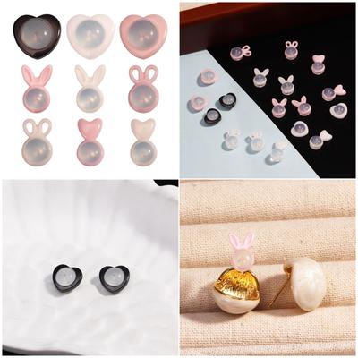 Comfortable Wear Earring Lifters for Droopy Earlobes Secure Sturdy Ceramic Backs Heavy Jewelry Support Daily Use
