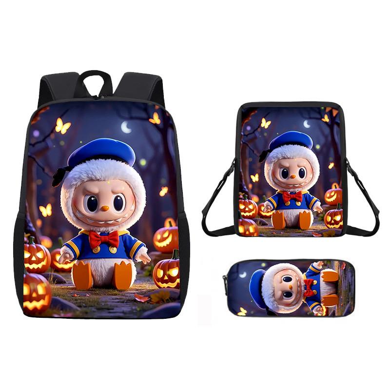 Anime Shoulder Cartoon Bag Pencil Case School Backpack For Children