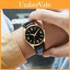 Classic Business Mens Quartz Watch With Sapphire Glass For Formal Office Wear
