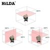 HILDA Laser Level 12 Lines 3D Self-Leveling 360 Horizontal and Vertical Cross Super Powerful Green Laser Level