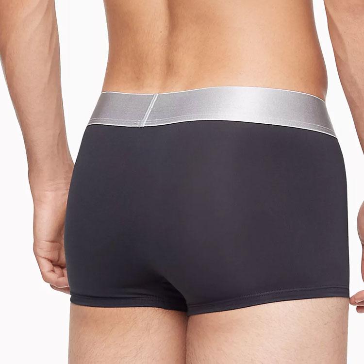 Calvin Klein Color Block Letter Print Mid Rise Underwear Men Underwear Black NB3074-092