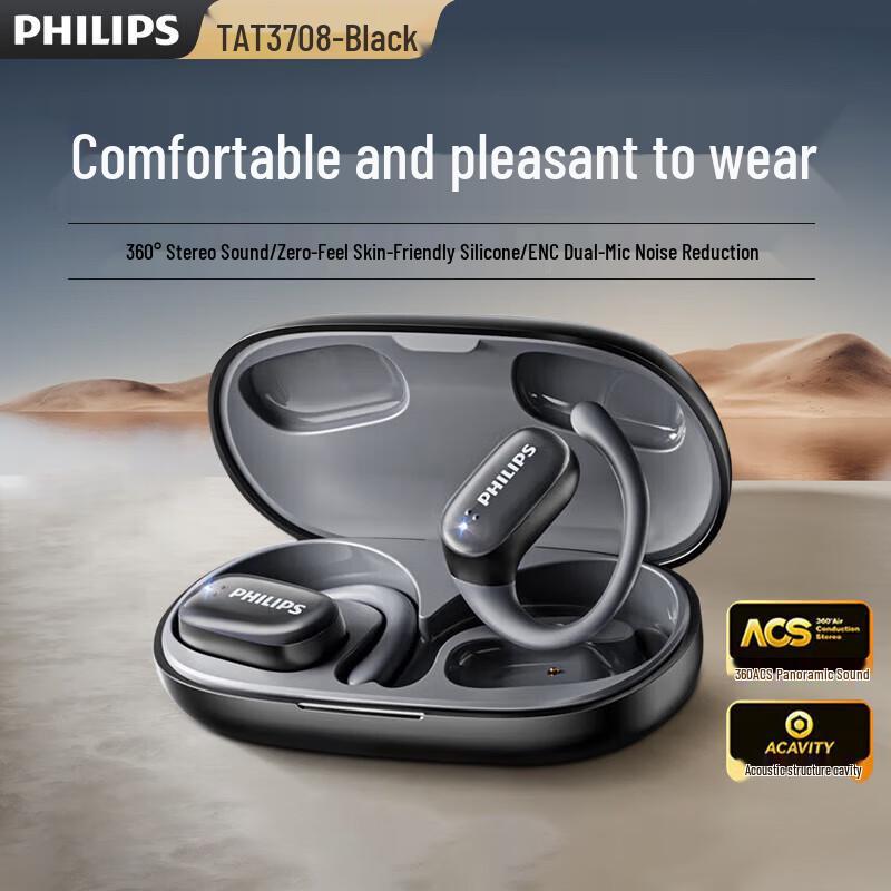 

Philips TAT3708 Open-Ear Sports Bluetooth Headset