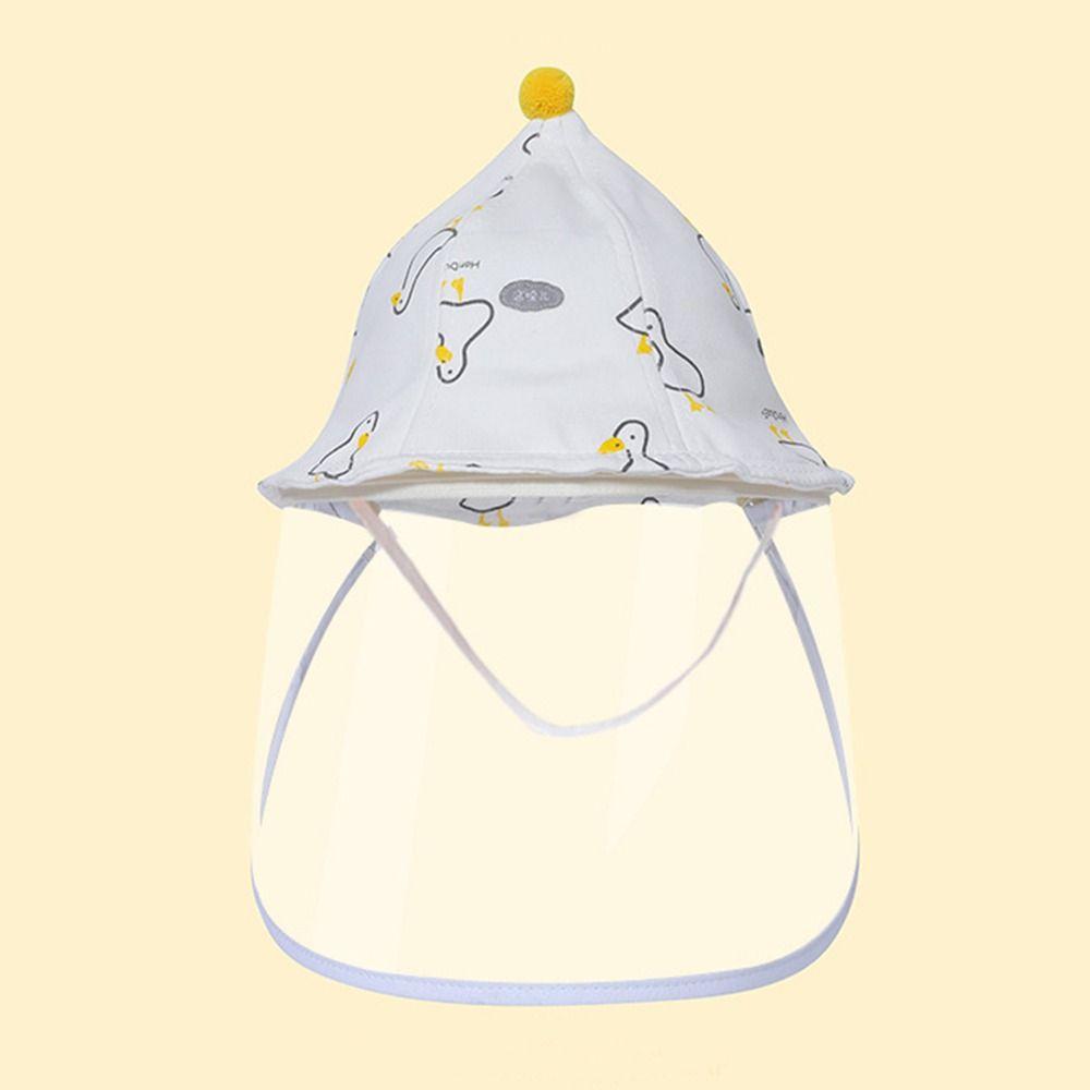 

Cute Baby Hat Cotton Newborn Cap Casual Anti-droplet Protective Hat S-Style 1