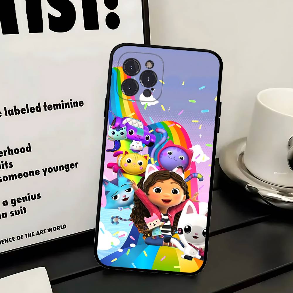 Cute G-Gabbys D-Dollhouse Phone Case For Iphone 17 16 15 16e 14 13 12 11 Pro Max Plus Case Cover Coque