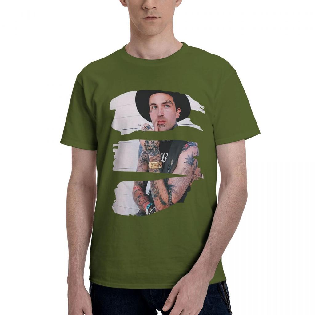 Yelawolf Grafikdruck 100% Baumwolle Lässig Atmungsaktiv Bequem Oberteil Lustiges Herren T-Shirt Herren T-Shirt