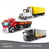 Camioane grele Autobuz Camioane Particule mici Mașini pentru copii Asamblare blocuri de construcție Jucării intelectuale