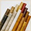 Vinyl Waterproof Wood Grain Wallpapers Self-adhesive Stickers For Kitchen Ambry Furniture Wardrobe Table Wall Papers Home Decor