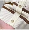 Korean Style Striped Hollow Loose Knit Sweater for Women – 2026 Long Sleeve Lightweight Inner Layer