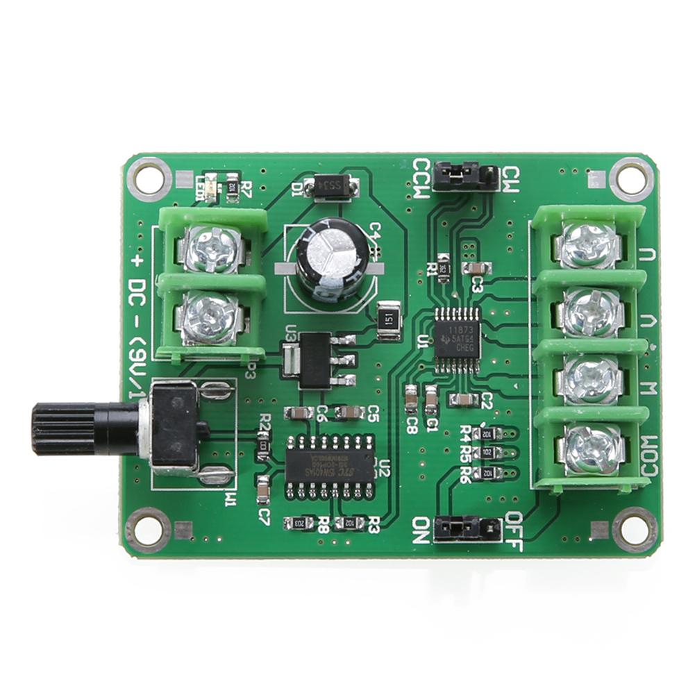 5V-12V DC Brushless Motor Driver Board Controller for 3/4 Wires Hard Drive Motor