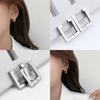 New Simple Stainless Steel Small Hoop Earrings For Women Men Geometric Cartilage Ear Piercing Jewelry