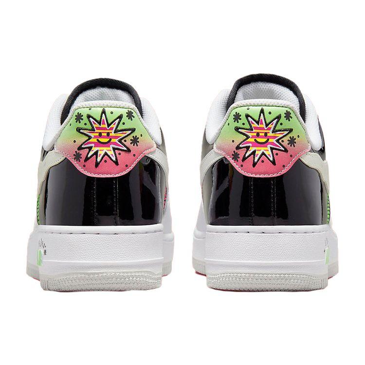 Nike Air Force 1 Low 07 LV8 Pop Art - White Men Sneakers Black Photon Racer-Pink DV1229-111