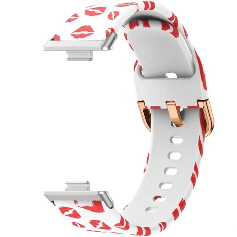 Bedrucktes Gummiarmband für Huawei Watch Fit 3, Ersatzarmband, Smartwatch-Armband, Correa, Huawei Watch Fit3, Watch Band