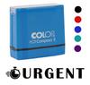 Printtoo Urgent Self Inking Rubber Stamp Pre-Inked Office Stamp- Home Office Business Stationery, Black- 42 x 9