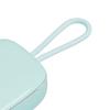 Toothbrush Cleaner Case Portable UVC Deep Cleaning Moisture Resistant Turbo Fan Drying for Business Trips Green