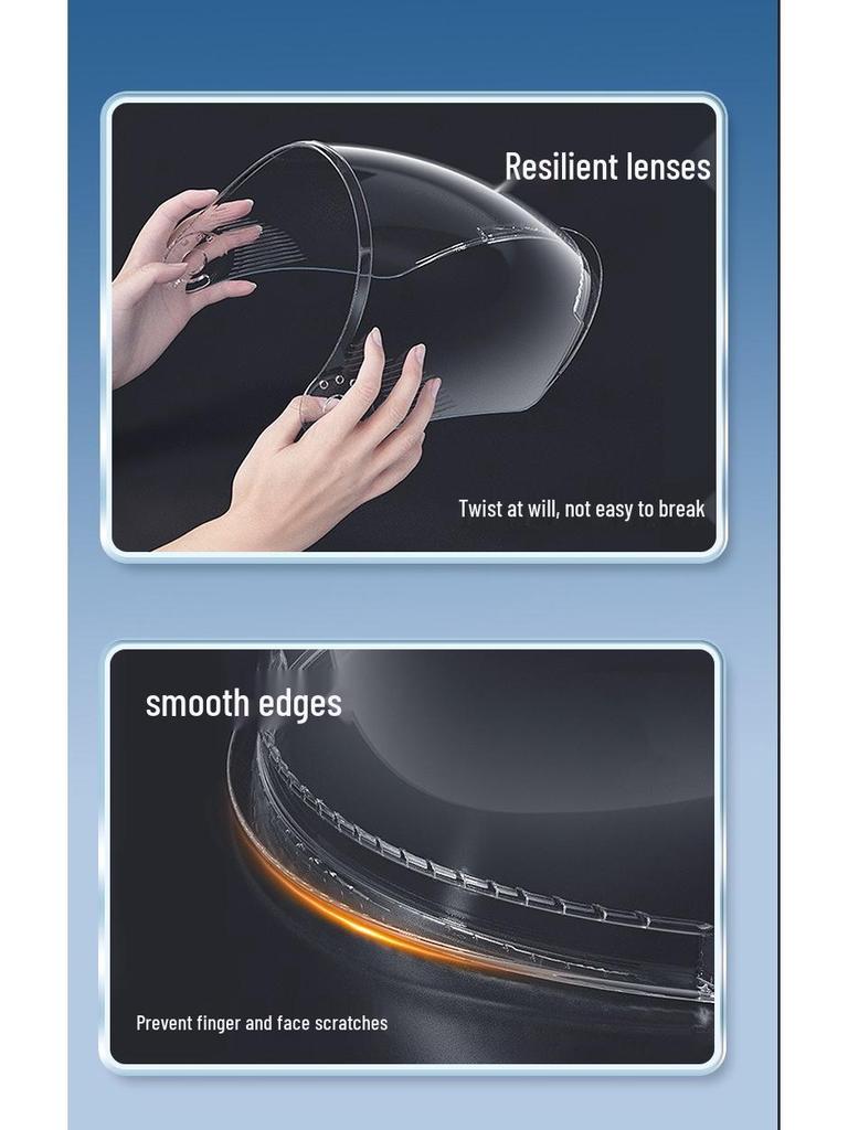 A1 Electric Motorcycle Helmet - Universal Four-Season Men & Women Half Helmet