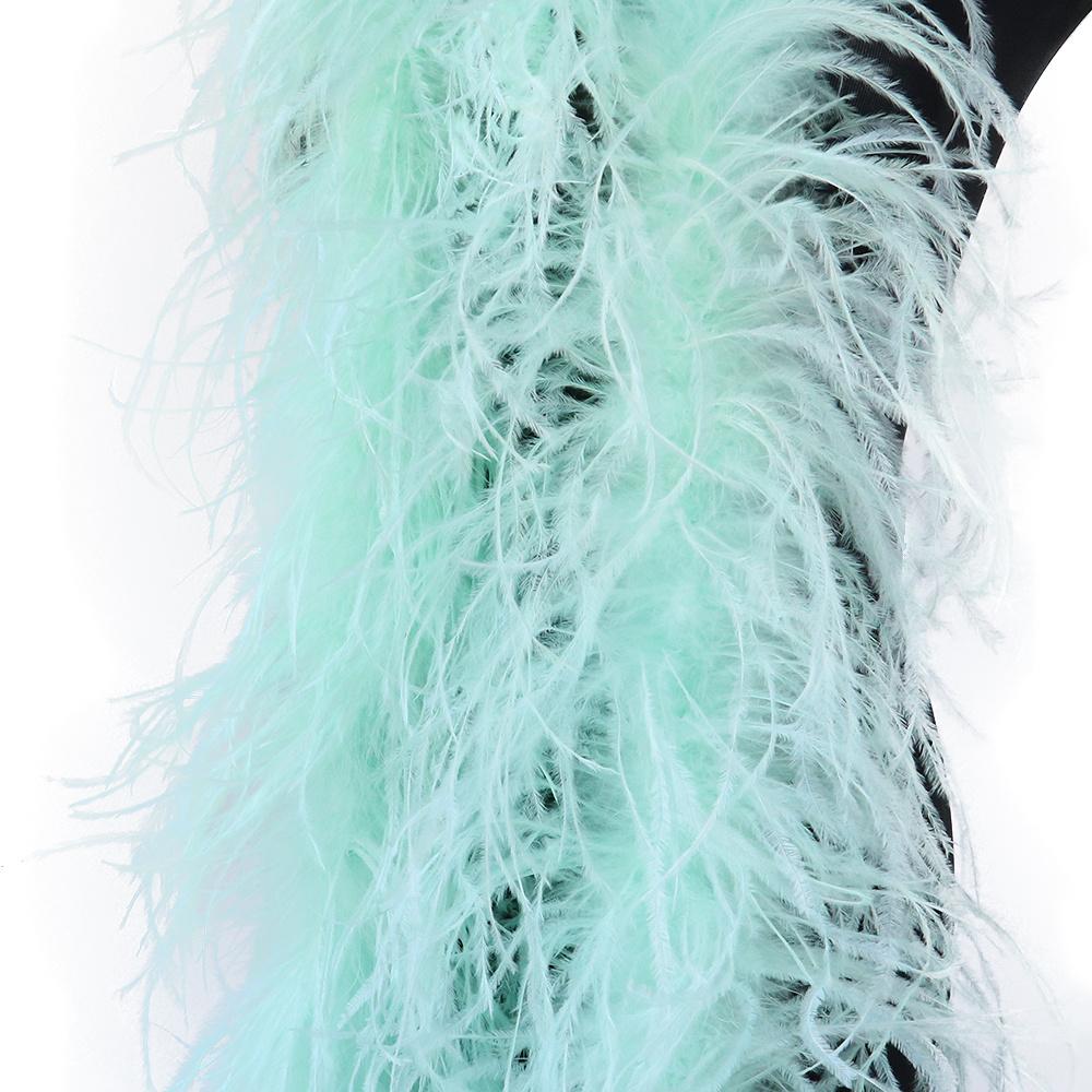1 2 3 4 6 Natural ostrich feathers 2 meters ostrich feather scarf decorate carnival dress clothing feathers draped in shawl crafts