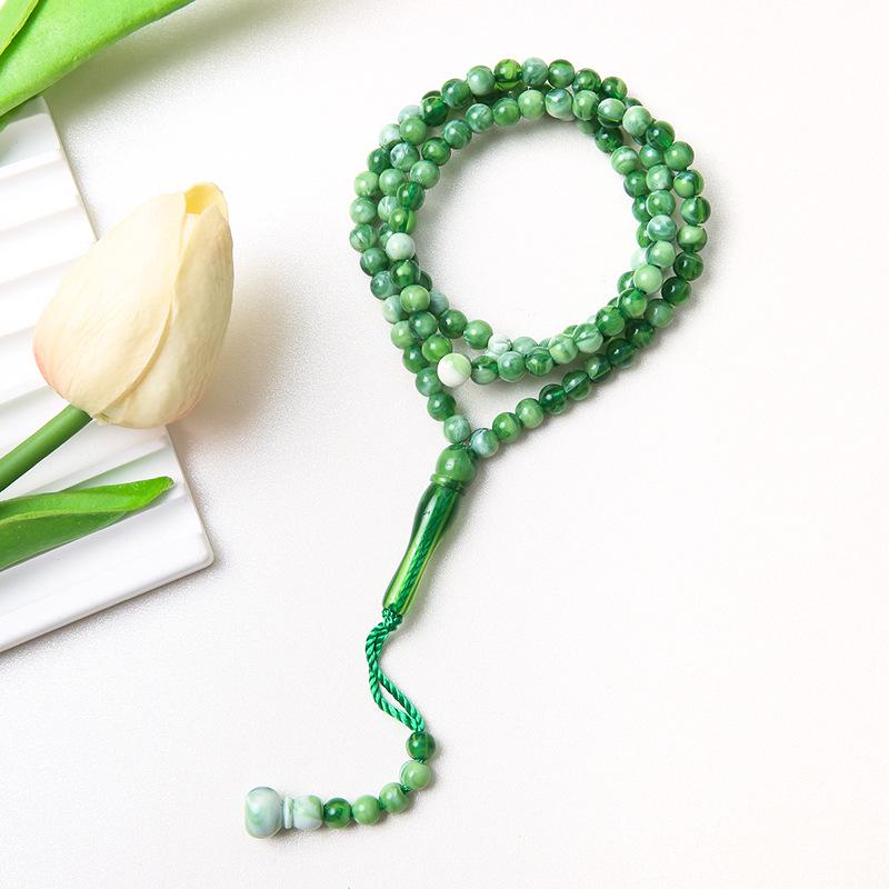 Colorful Islamic Prayer Beads Arabic Tasbih Bracelet