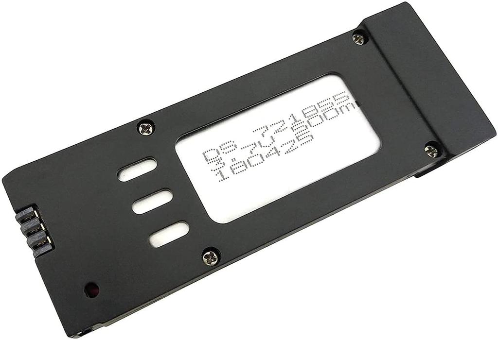 LiPo Battery 3.7V 500mAh for E58 S168 JY019 Drone | Long Life | Overcharge Protection | Black