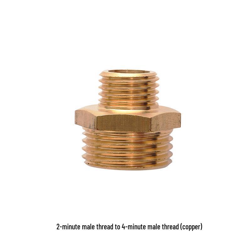 All-Copper Thickened Reducing Joints: Conversion Threads from 1-inch To 6-inch.