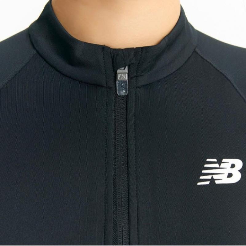 New Balance RaSh Guard Kqj Nbmde2w702 19 Women S eSSential Zip Up RaSh Guard  Slim