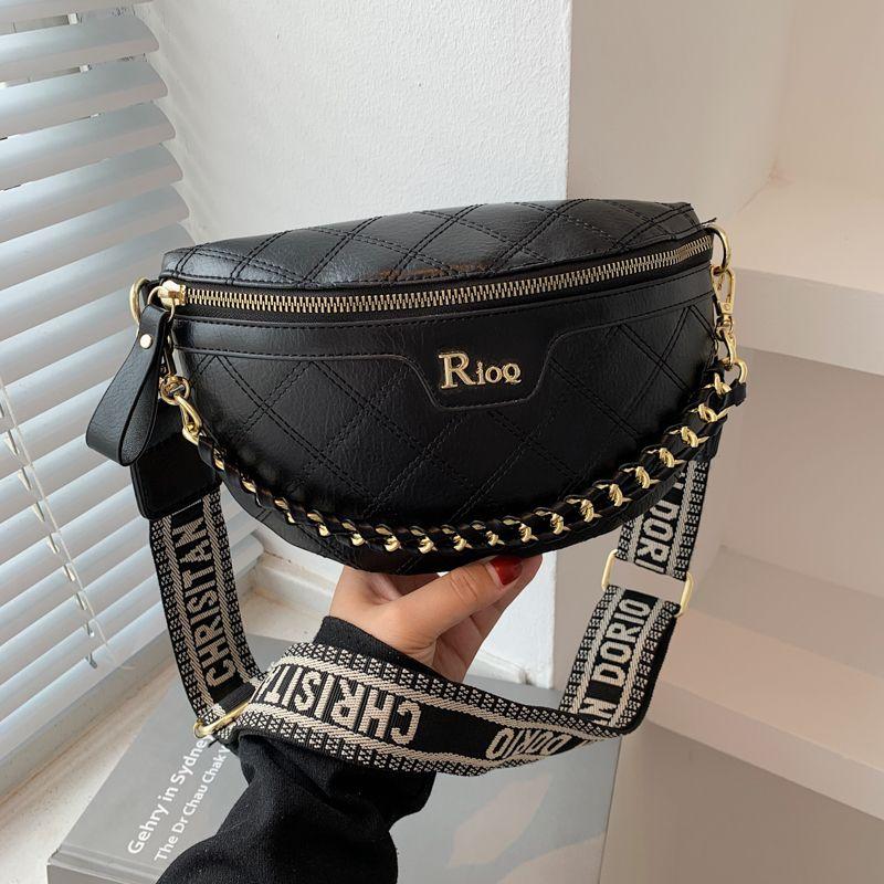 

Diamond Small Bag 2024 New Arrival Popular Net Red Easiest for Match Fashion Waist Bag Female Ins Niche Style Chest Bag Shoulder Messenger Bag