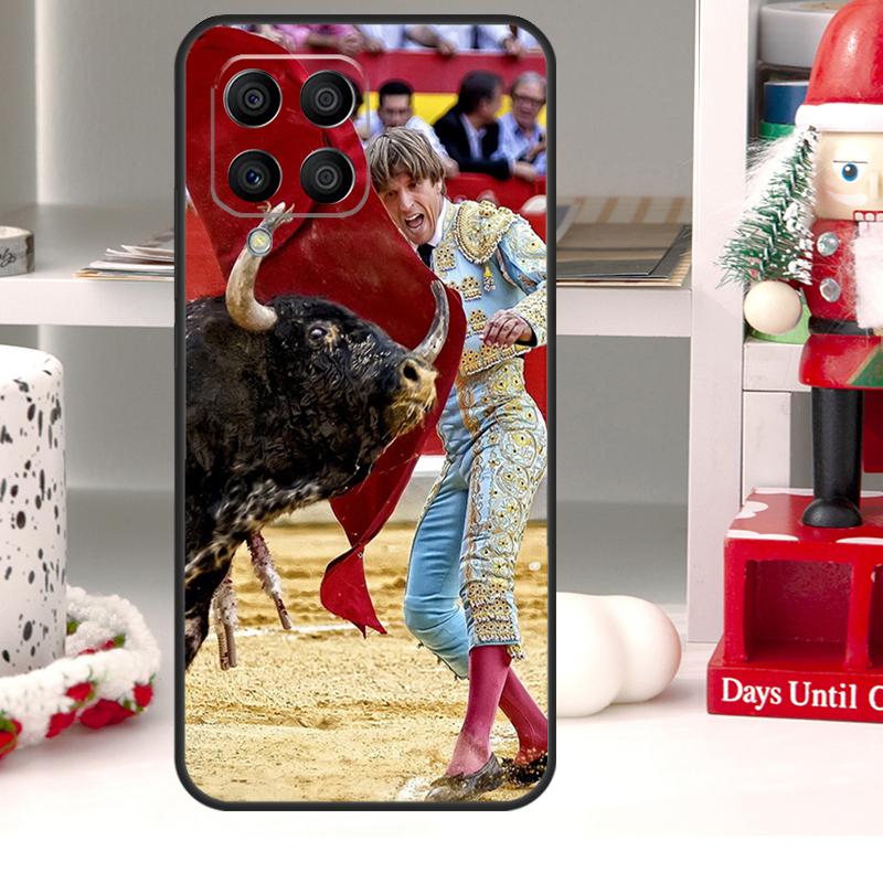 Bullfight Bull Fighter For Samsung Galaxy M31 M51 M11 M20 M30s M15 M55 M13 M33 M53 M12 M32 M52 M14 M34 M54 Case