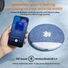X3pro Bedroom Pillow Speaker Bluetooth 5.4, Under Pillow Sound Machine with White Noise, 30/60/90 Min Timers, HiFi Stereo Sound