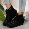 Fashion 2024 New Winter Women Outdoor Tassel Decoration Boots Women Comfortable Flat Non-Slip Fashion Platform Boots Shoes for Women