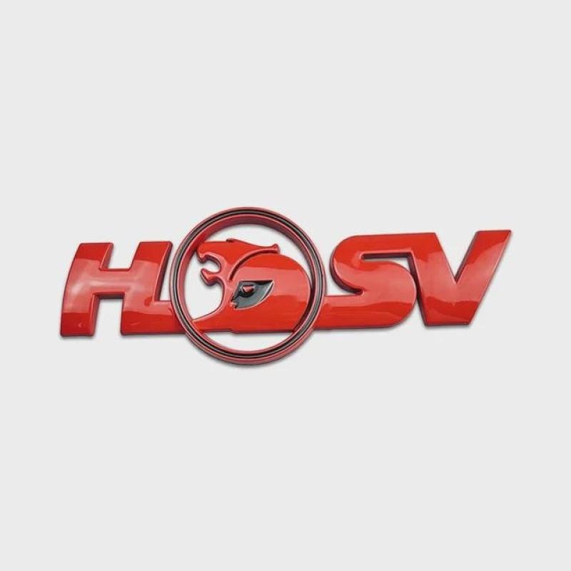 Car Decal Rear Trunk Metal Emblem Badge Sticker for H/ol-den HSV Logo Commodore Captiva Barina Trailblazer