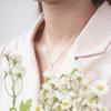 Custage Portrait Pendant Necklace