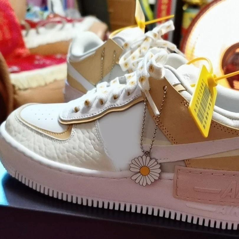Little Daisies Shoelaces Cartoon Printing Fashion Unisex Flat Shoe laces High-top Canvas Sneakers Shoelaces AF1 Sports Shoelaces