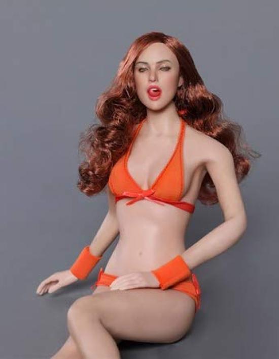 [TOYBARJAPAN] 16 Scale Figure AccessoryGACTOYS GC021B Western Sexy Beauty Licking Expression Head B (Clothes and Body Not Included)