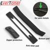 EverToner Purse WOC  Metal Buckle Corner Guards, Felt Base Shaper Saver and Anti-wear Sheet for Wallet On Chain Bags