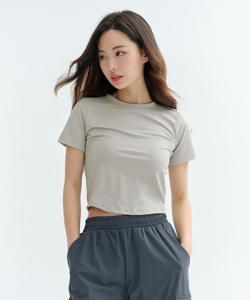 Beullaegmonseuteopis Cool Base Round Crop Short Sleeve (5 Colors) / Bm231124