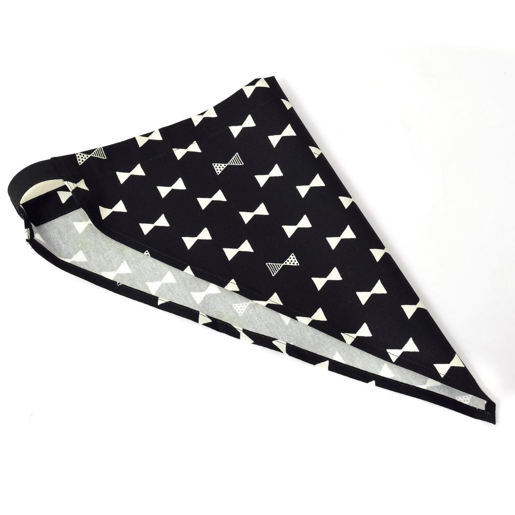 COLORFUL CANDY STYLE Apron Ribbon Silhouette Set Girls Cute Kids Children Apron Triangle Scarf Set Elastic Kids Apron Stylish Toddler Elementary