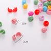 Krásné korálky Vlásenka pro dívky Candy Colors Plastové Mini spony do vlasů Barrette