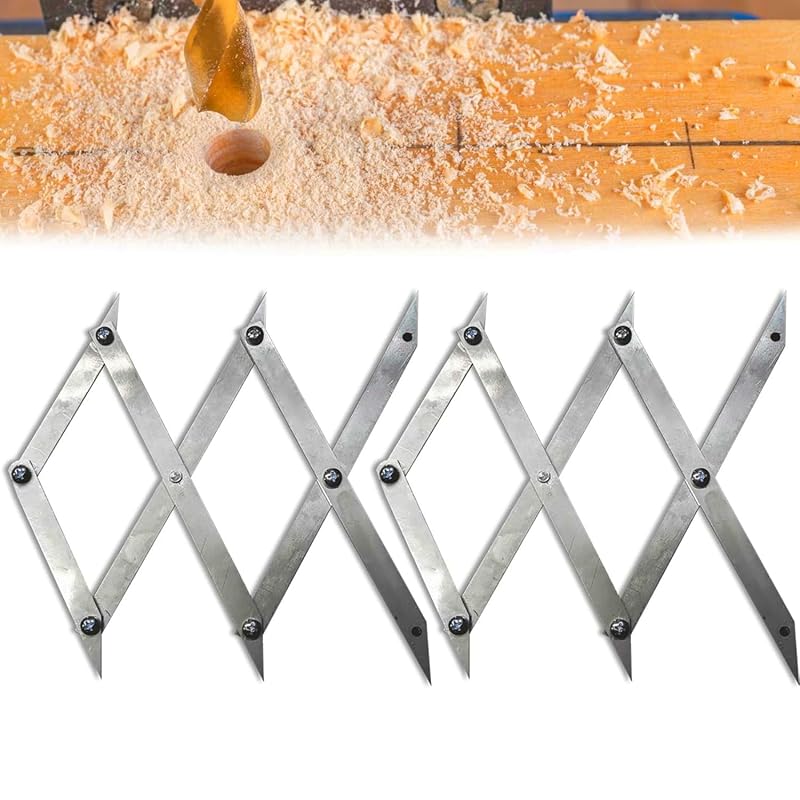 Picket Master Pro 3 Point Center Finder for Precise Measurements 2025 Upgrade Center Finder Tool Woodworking Center Finder Marking Tool Equidistant