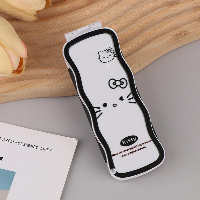 Mini Hair Brush Folding Massage Comb Head Massage Anti-Static Portable Travel Hair Brush Girl Hair Combs With Mirror
