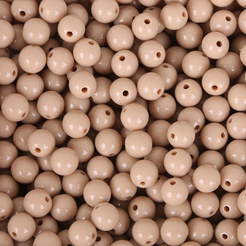 Spring Color Acrylic Beads for Children's DIY Projects