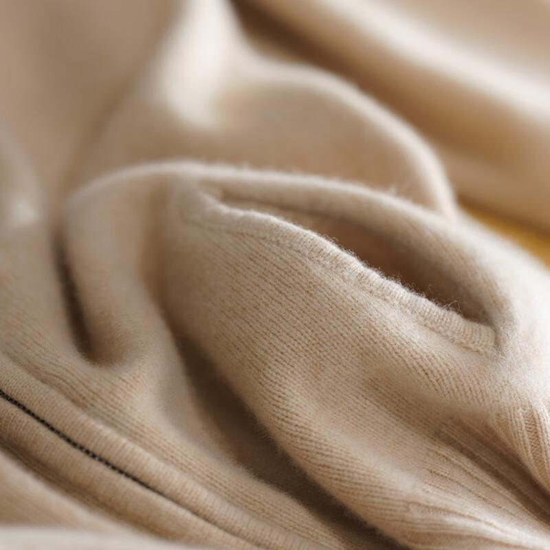 Fanzhen Men's 100% Wool Thick Knit Cardigan