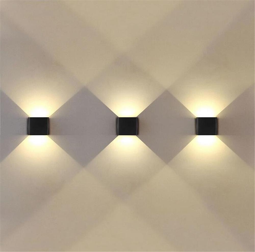 Outdoor Waterproof Minimalist Ultra-Thin Wall Light for Bedroom, Living Room, Corridor, Staircase, or Courtyard
