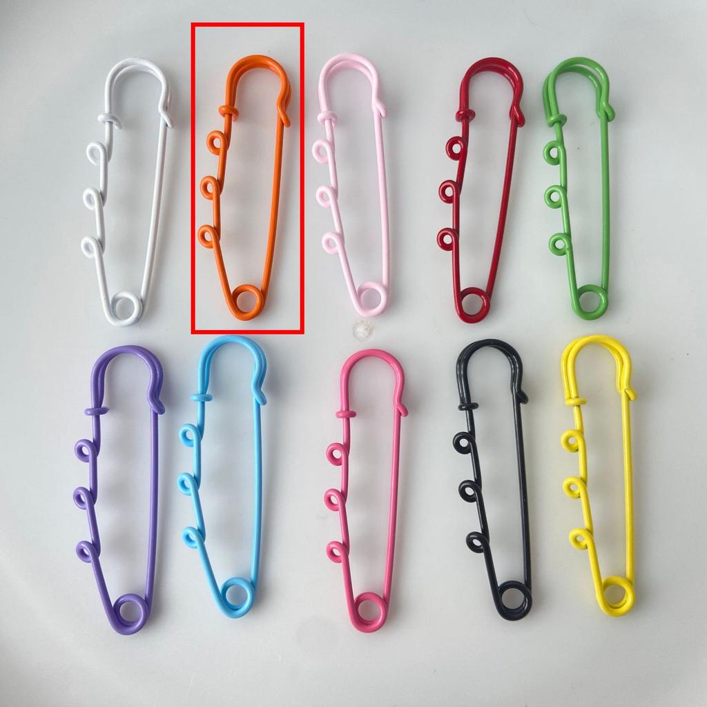 10Pcs 6cm Color Baking Varnish Cute Cartoon Pin Chic Fashion DIY Decorative Accessories for Girls Clothing Hat Bag Fixed Buckle