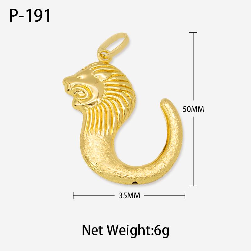Pendant with Necklace For Women Men 24k Gold Plated Copper 33 Designs Wholesale Fashion Zircon For Daily Wear Anniversary