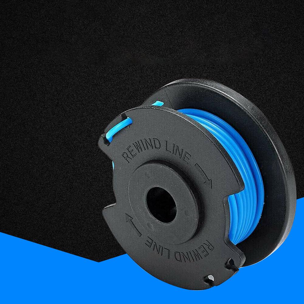 8/10pcs String Trimmer Spool Replacement 18V 24V 40V Twisted Line Blue Trimmer Spool Line for Ryobi One AC14RL3A Trimmers