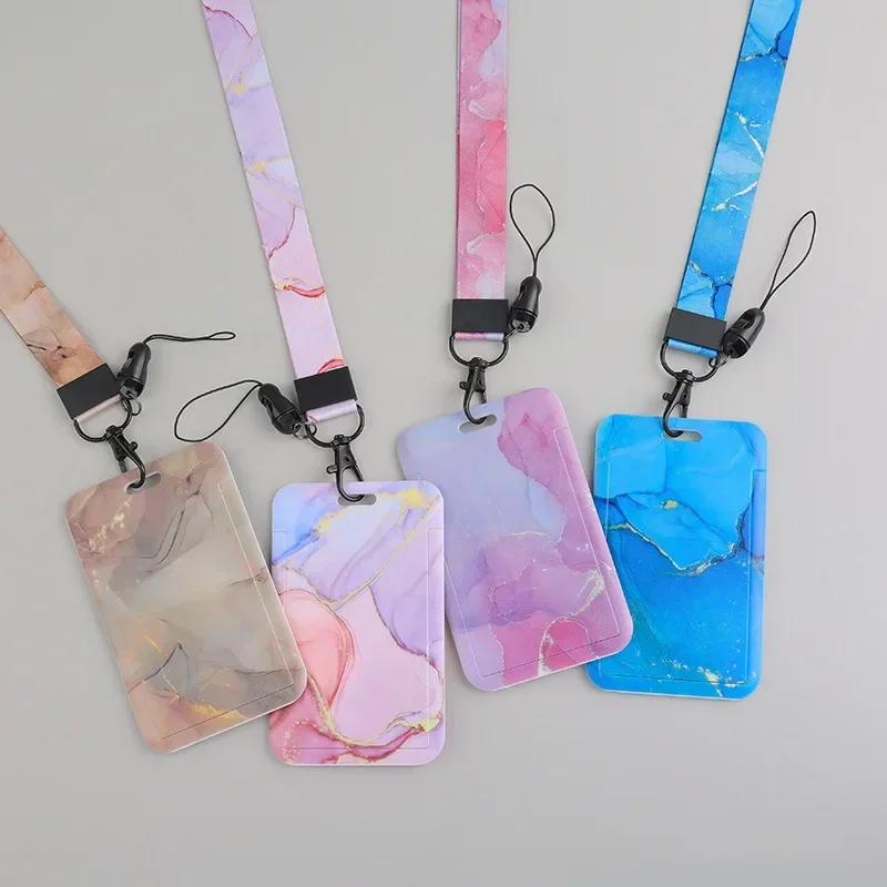 Students Bus Pass Access Card Cover Case Badge Holder Bank ID Holders Travel Accessories Fashion Work Card Holder ID Name Tag